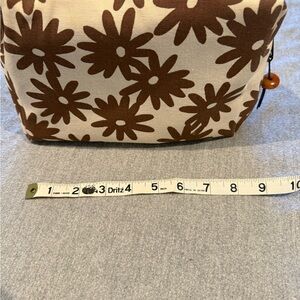 Floral Canvas Pouch
